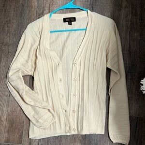 truth cardigan in tan size xs